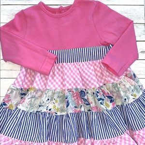 Ricrac & Ruffles Baby Girl Twirly Dress